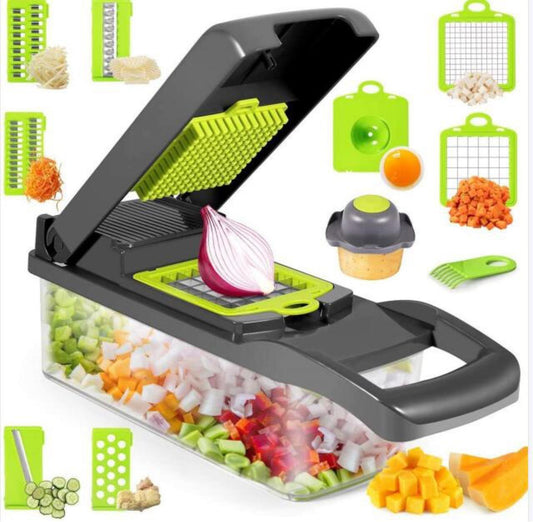 PrecisionPro 12-in-1 Vegetable Chopper and Slicer